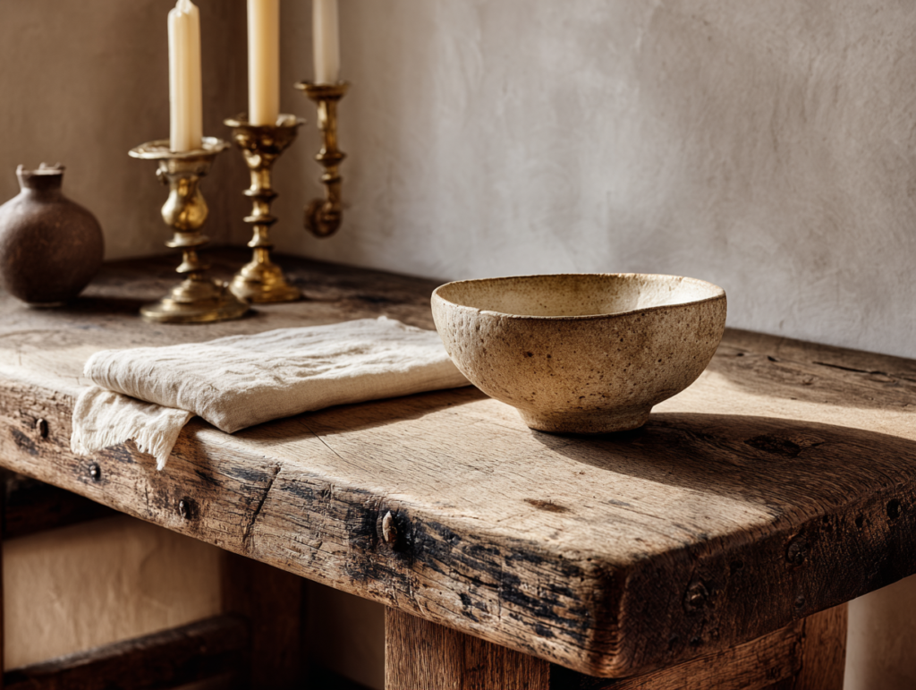 japandi wabi-sabi vignette.