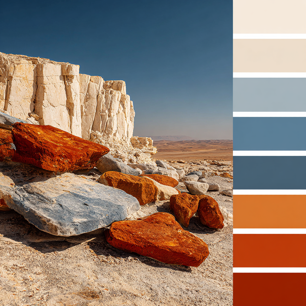 desert modern color palette