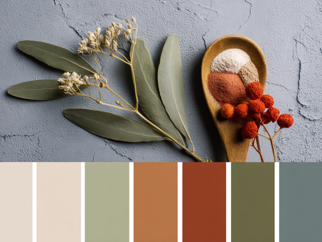 organic modern expanded color palette.